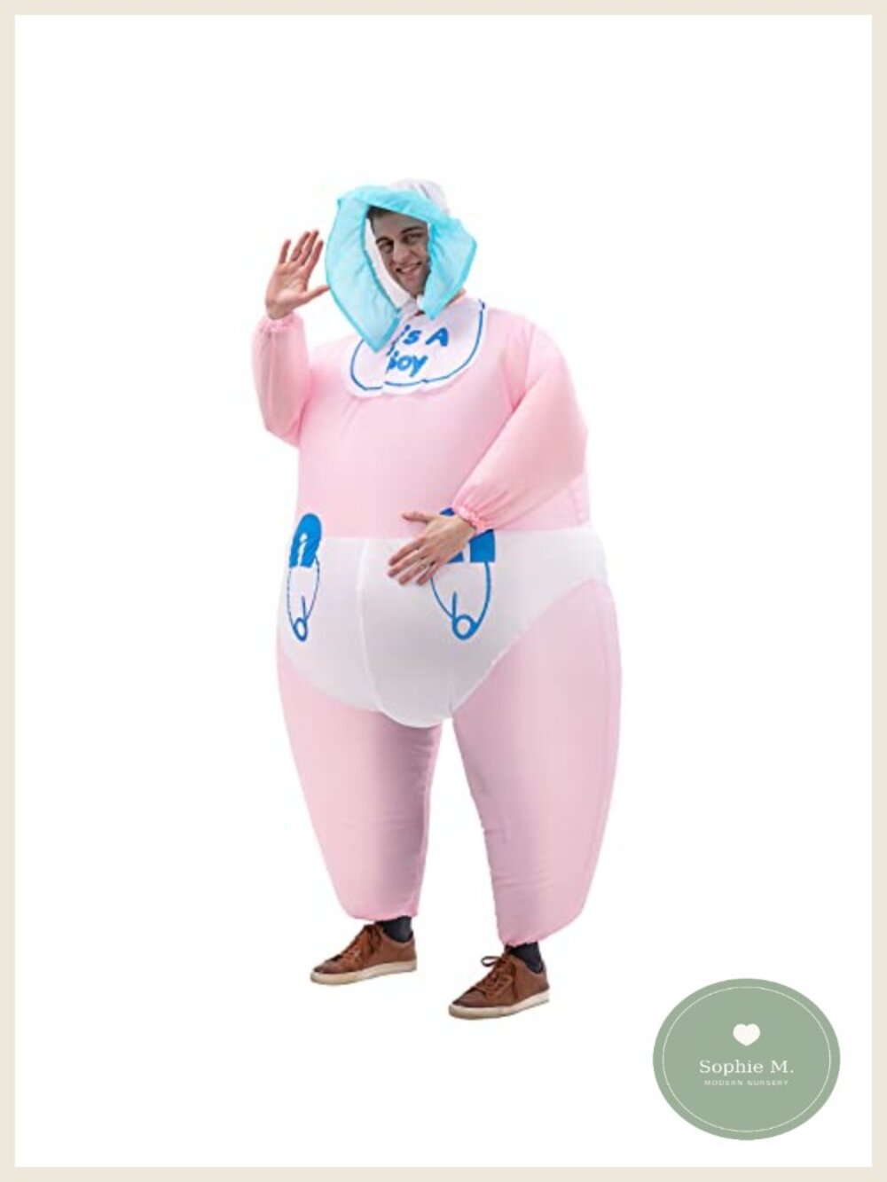 Inflatable Halloween Costume Funny Blow Up Suit Cosplay Party Fancy Dress